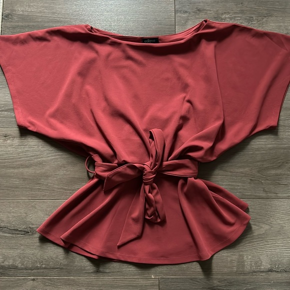 Eclipse Tie-Front Top - Picture 1 of 4